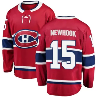 Men's Alex Newhook Montreal Canadiens Home Jersey - Red Breakaway