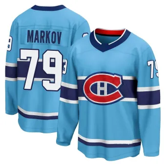 Men's Andrei Markov Montreal Canadiens Special Edition 2.0 Jersey - Light Blue Breakaway