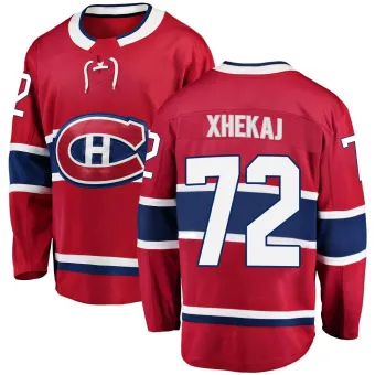 Men's Arber Xhekaj Montreal Canadiens Home Jersey - Red Breakaway