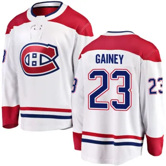 Men's Bob Gainey Montreal Canadiens Away Jersey - White Breakaway