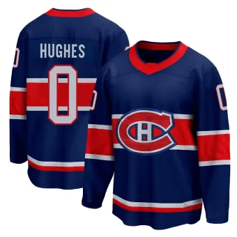 Men's Connor Hughes Montreal Canadiens 2020/21 Special Edition Jersey - Blue Breakaway