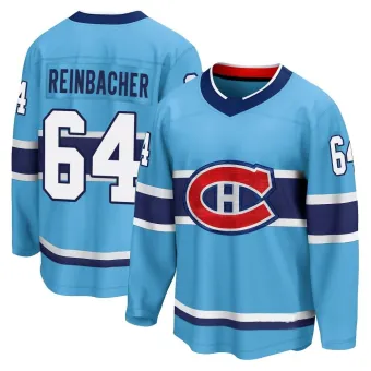 Men's David Reinbacher Montreal Canadiens Special Edition 2.0 Jersey - Light Blue Breakaway