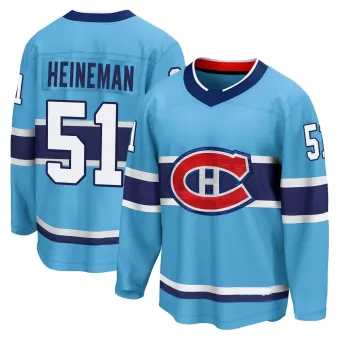 Men's Emil Heineman Montreal Canadiens Special Edition 2.0 Jersey - Light Blue Breakaway