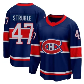 Men's Jayden Struble Montreal Canadiens 2020/21 Special Edition Jersey - Blue Breakaway