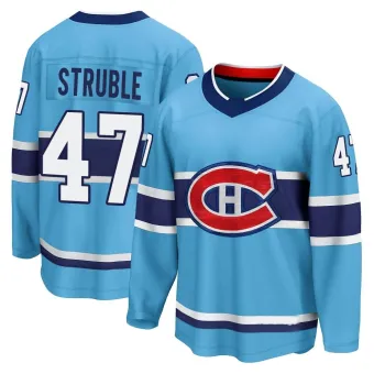 Men's Jayden Struble Montreal Canadiens Special Edition 2.0 Jersey - Light Blue Breakaway