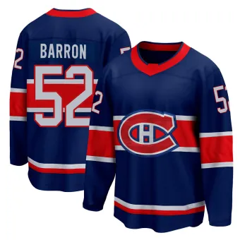 Men's Justin Barron Montreal Canadiens 2020/21 Special Edition Jersey - Blue Breakaway