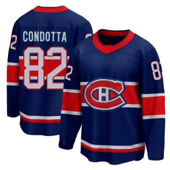 Men's Lucas Condotta Montreal Canadiens 2020/21 Special Edition Jersey - Blue Breakaway