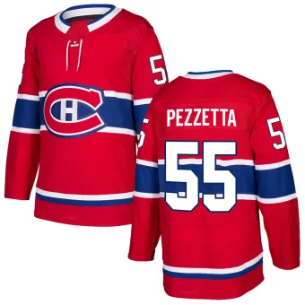 Men's Michael Pezzetta Montreal Canadiens Home Jersey - Red Authentic