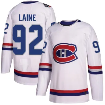 Men's Patrik Laine Montreal Canadiens 2017 100 Classic Jersey - White Authentic