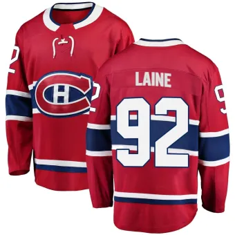 Men's Patrik Laine Montreal Canadiens Home Jersey - Red Breakaway