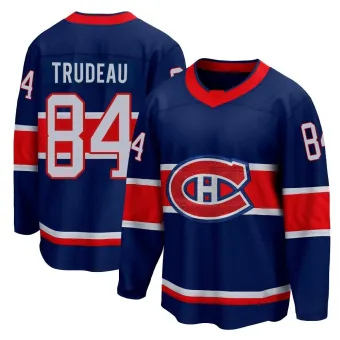 Men's William Trudeau Montreal Canadiens 2020/21 Special Edition Jersey - Blue Breakaway