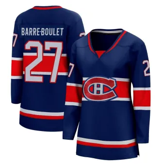 Women's Alex Barre-Boulet Montreal Canadiens 2020/21 Special Edition Jersey - Blue Breakaway