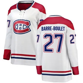 Women's Alex Barre-Boulet Montreal Canadiens Away Jersey - White Breakaway