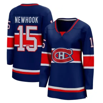 Women's Alex Newhook Montreal Canadiens 2020/21 Special Edition Jersey - Blue Breakaway