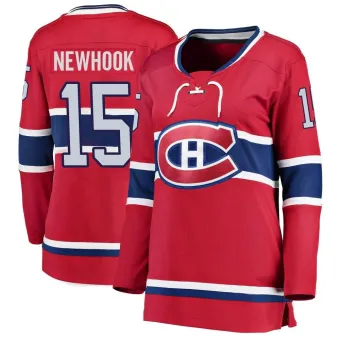 Women's Alex Newhook Montreal Canadiens Home Jersey - Red Breakaway