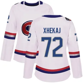 Women's Arber Xhekaj Montreal Canadiens 2017 100 Classic Jersey - White Authentic