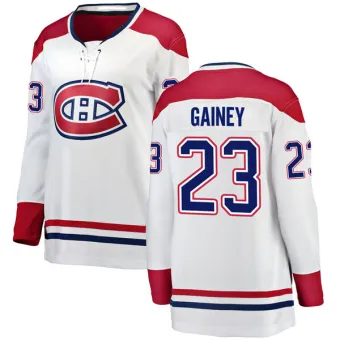 Women's Bob Gainey Montreal Canadiens Away Jersey - White Breakaway