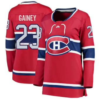 Women's Bob Gainey Montreal Canadiens Home Jersey - Red Breakaway