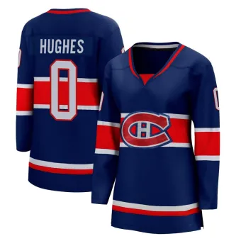 Women's Connor Hughes Montreal Canadiens 2020/21 Special Edition Jersey - Blue Breakaway