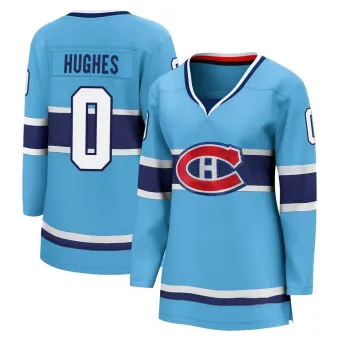 Women's Connor Hughes Montreal Canadiens Special Edition 2.0 Jersey - Light Blue Breakaway