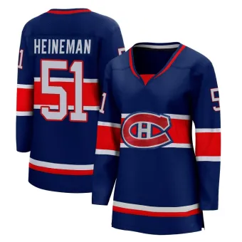 Women's Emil Heineman Montreal Canadiens 2020/21 Special Edition Jersey - Blue Breakaway