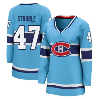 Women's Jayden Struble Montreal Canadiens Special Edition 2.0 Jersey - Light Blue Breakaway