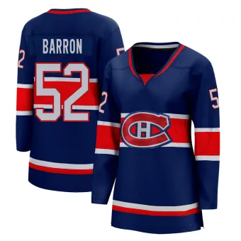 Women's Justin Barron Montreal Canadiens 2020/21 Special Edition Jersey - Blue Breakaway