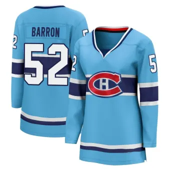 Women's Justin Barron Montreal Canadiens Special Edition 2.0 Jersey - Light Blue Breakaway