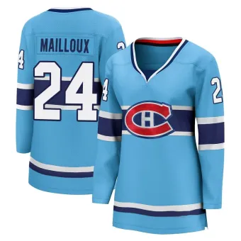 Women's Logan Mailloux Montreal Canadiens Special Edition 2.0 Jersey - Light Blue Breakaway