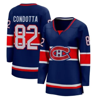 Women's Lucas Condotta Montreal Canadiens 2020/21 Special Edition Jersey - Blue Breakaway