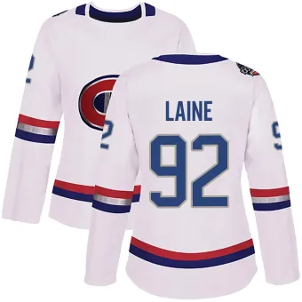 Women's Patrik Laine Montreal Canadiens 2017 100 Classic Jersey - White Authentic