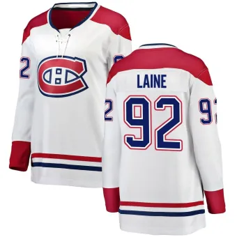 Women's Patrik Laine Montreal Canadiens Away Jersey - White Breakaway