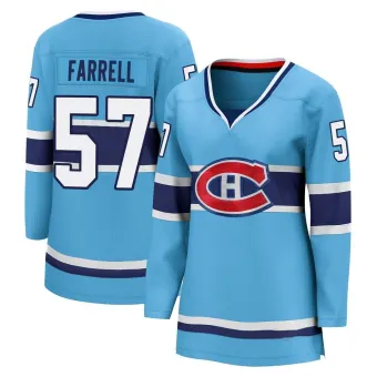 Women's Sean Farrell Montreal Canadiens Special Edition 2.0 Jersey - Light Blue Breakaway