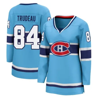 Women's William Trudeau Montreal Canadiens Special Edition 2.0 Jersey - Light Blue Breakaway