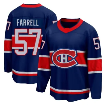 Youth Sean Farrell Montreal Canadiens 2020/21 Special Edition Jersey - Blue Breakaway